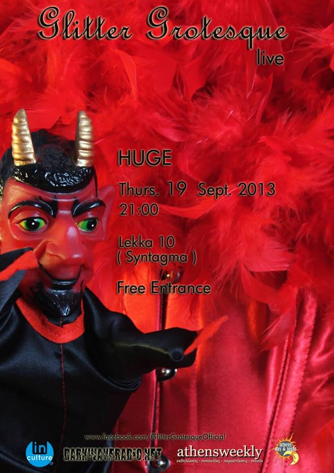 Οι Glitter Grotesque στο Huge σε dark cabaret/jazz ύφος!