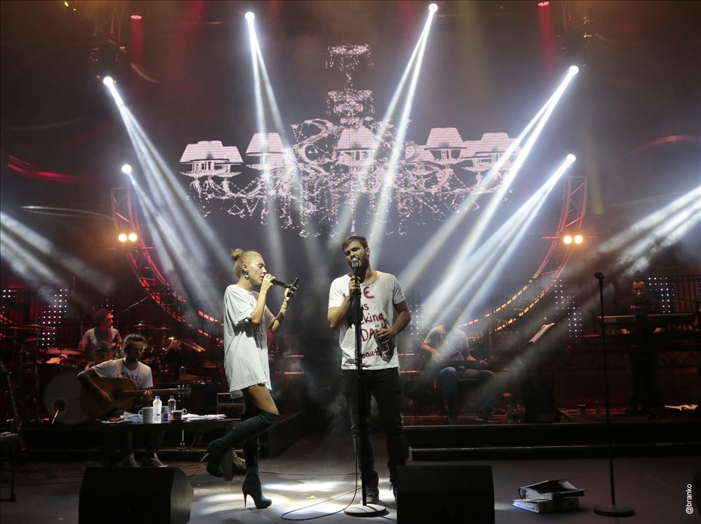 Γιώργος Σαμπάνης και Τάμτα στο Acro!