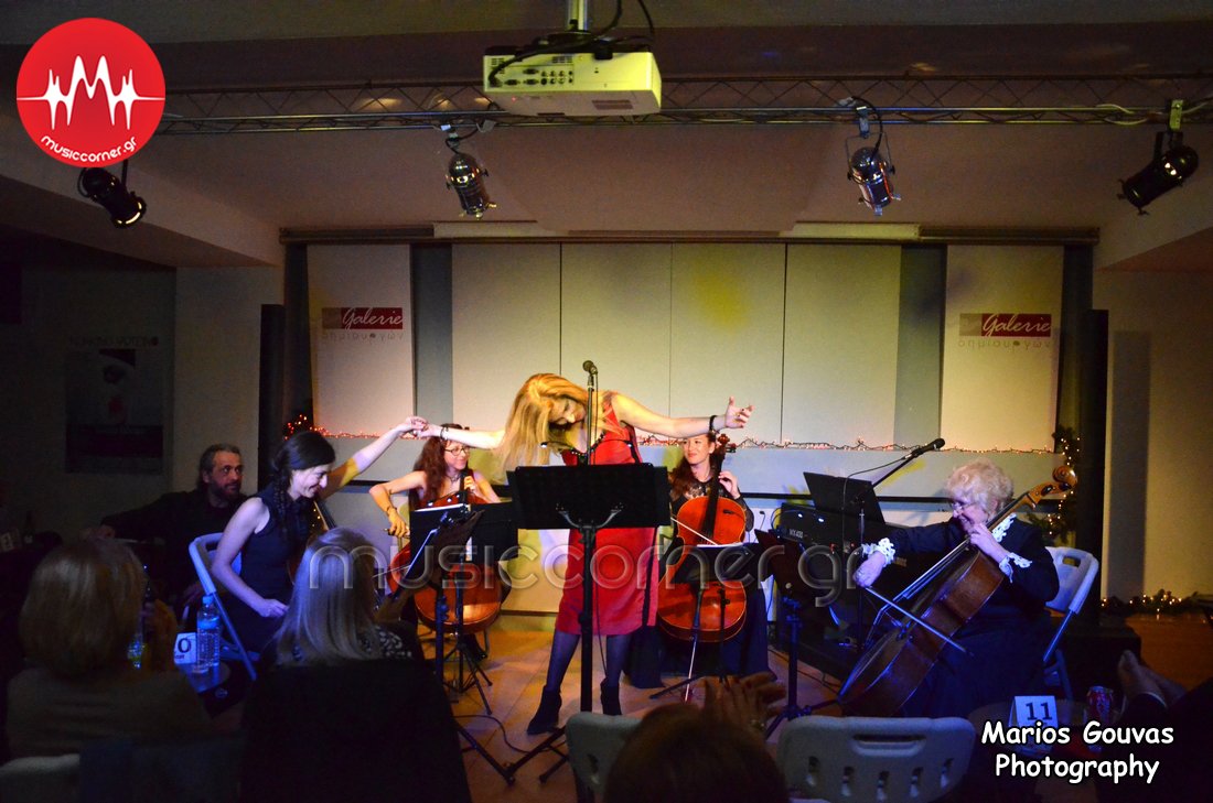 Η Τατιάνα Μανωλίδου με …Donnacello και μπρίο στην Galerie των δημιουργών!