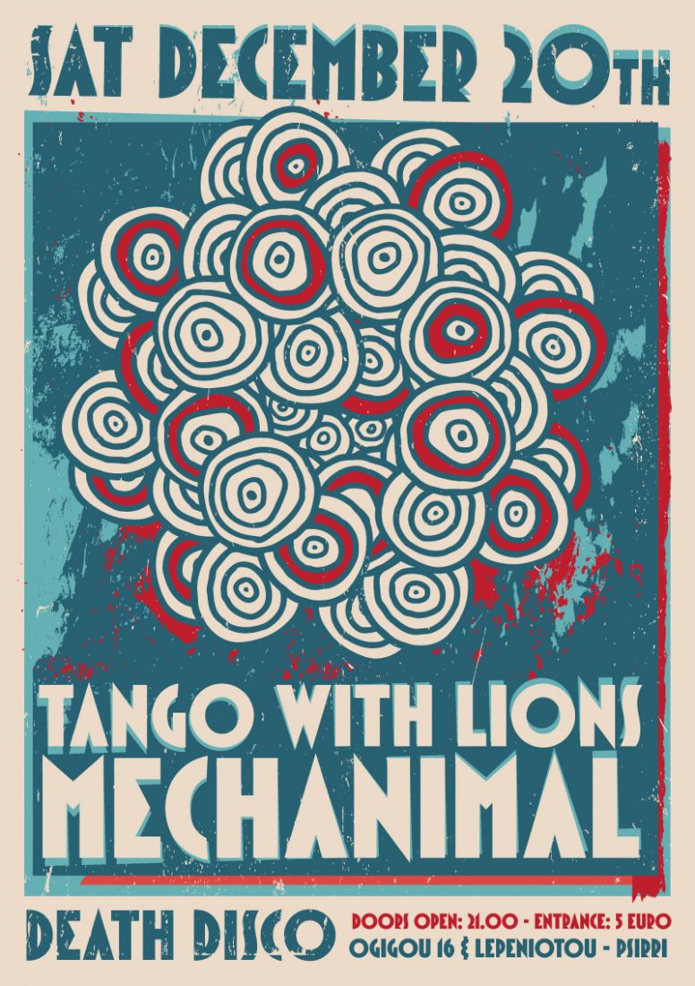 Tango with Lions και Mechanimal μαζί για μία βραδιά…