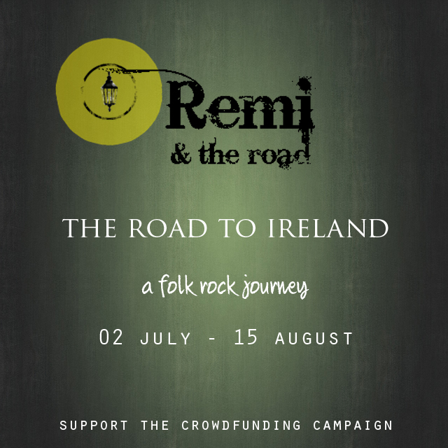Ο Remi παίρνει το δρόμο για την Ιρλανδία και ζητά την υποστήριξή σας…!