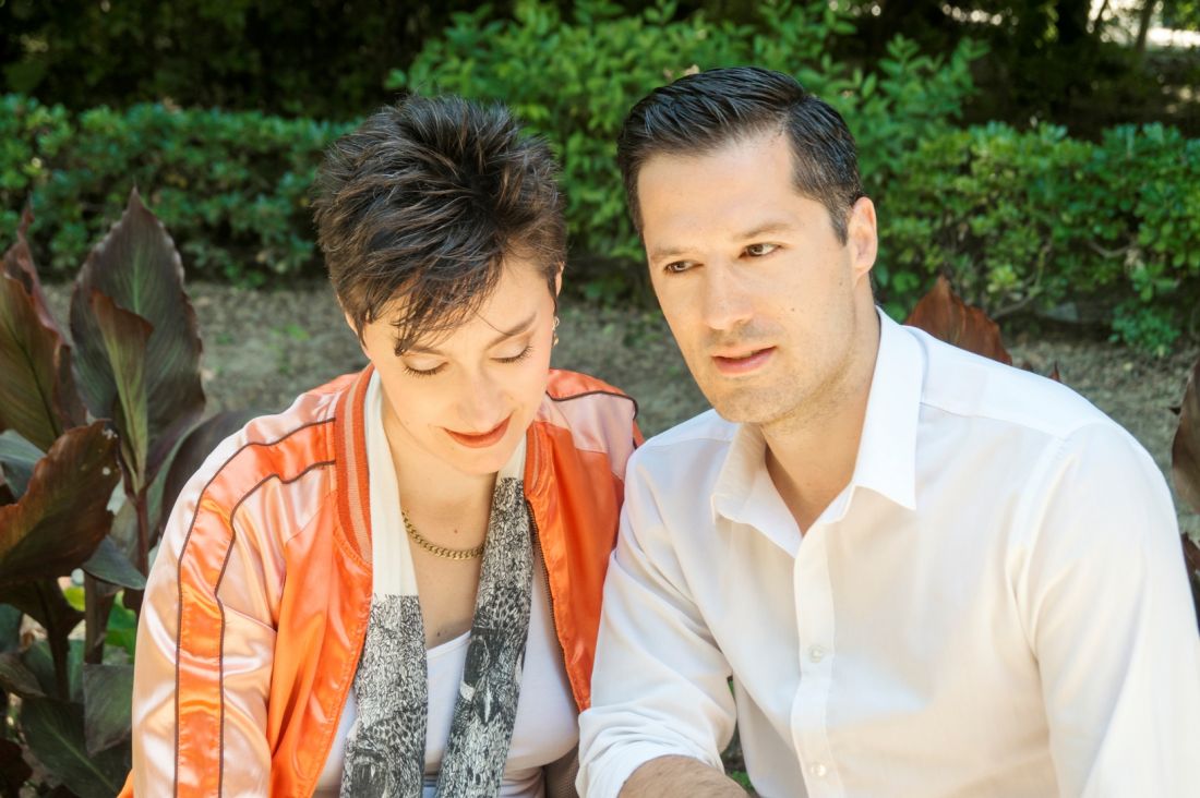 H Ηρώ και ο Αδάμ Τσαρούχης στο”Loft nice n easy” στην Κηφισιά