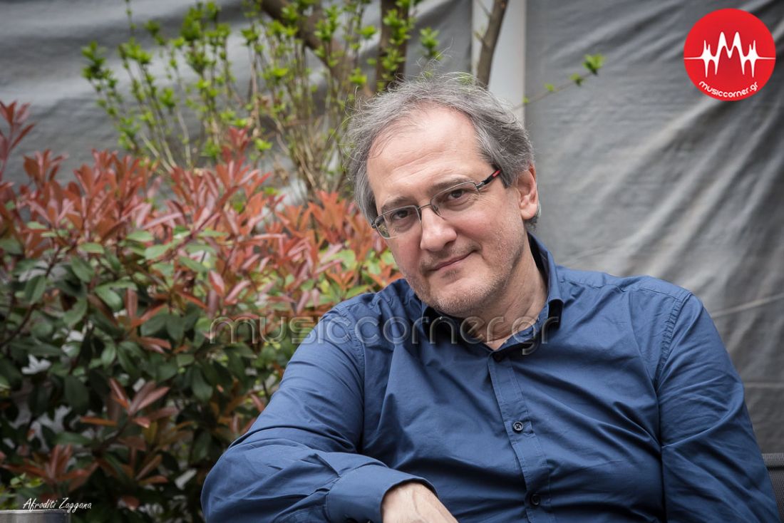 Ο Γιώργος Ανδρέου σε συναυλία στα πλαίσια του 47ου Φεστιβάλ Βιβλίου στο Ζάππειο