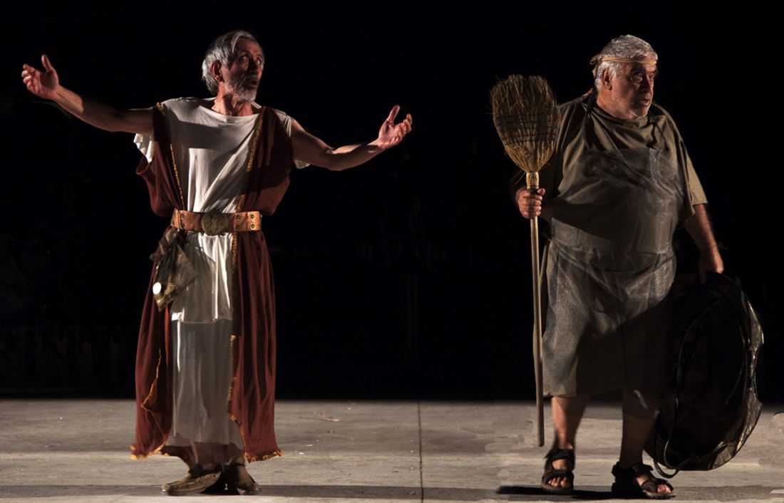 “Η Ασπίς και το Συμπόσιο” με Πιατά και Παλαντζίδη σκοπεύει να κάνει τους πάντες να γελάσουν!