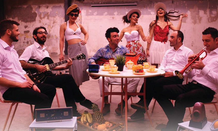 Οι Swingin’ Cats στο Roof Stage του GAZARTE…