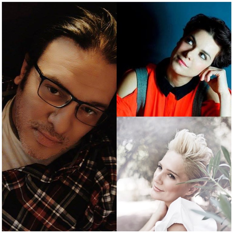 Ο Κώστας Λειβαδάς μαζί με τις Ανδριάνα Μπάμπαλη & Βίκυ Καρατζόγλου, στο «Music Now!»