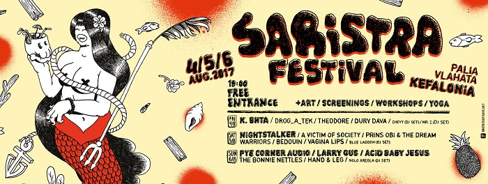 Το Saristra Festival, το μεγάλο εναλλακτικό φεστιβάλ του Ιονίου, επιστρέφει!
