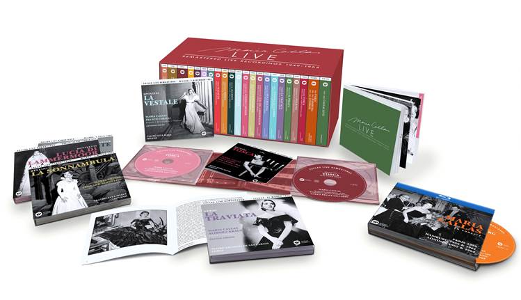 Maria Callas Live Remastered Edition: Ένα μεγαλειώδες BOX SET για τα 40 χρόνια από το θάνατο της πιο σπουδαίας λυρικής φωνής!