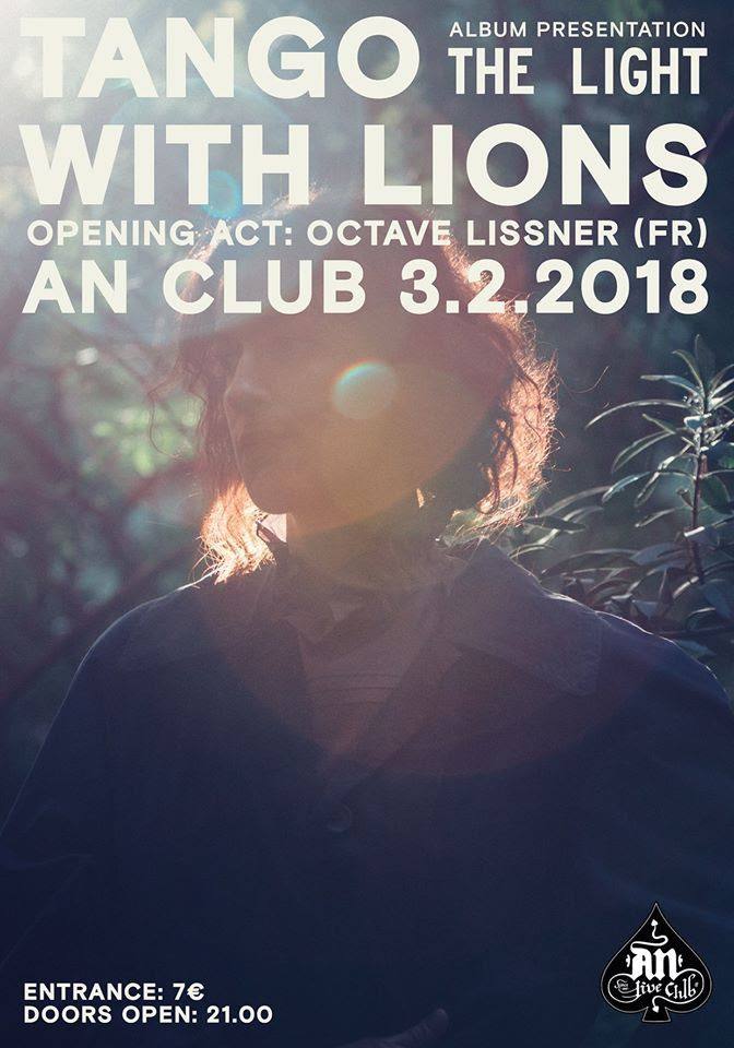 Οι Tango With Lions παρουσιάζουν το “The Light” στο AN Club…