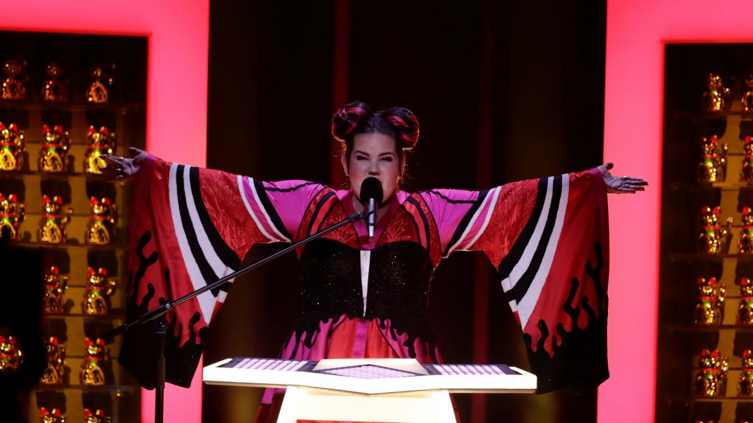 Η Ισραηλινή Netta επικράτησε στον τελικό της Eurovision.