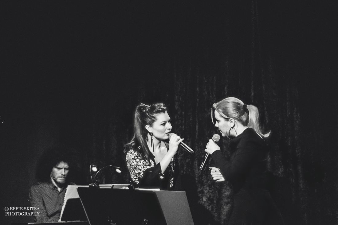 Φανή Γέμτου και Έλλη Δαδήρα, στον κήπο του Χυτηρίου, με τραγούδια ξένου μουσικού θεάτρου και κινηματογράφου