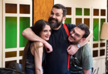 Ο Σπύρος Γραμμένος στον Ορφέα, στην Κυψέλη, με την Ελένη Ποζατζίδου και τον Γιάννη Ταυλά